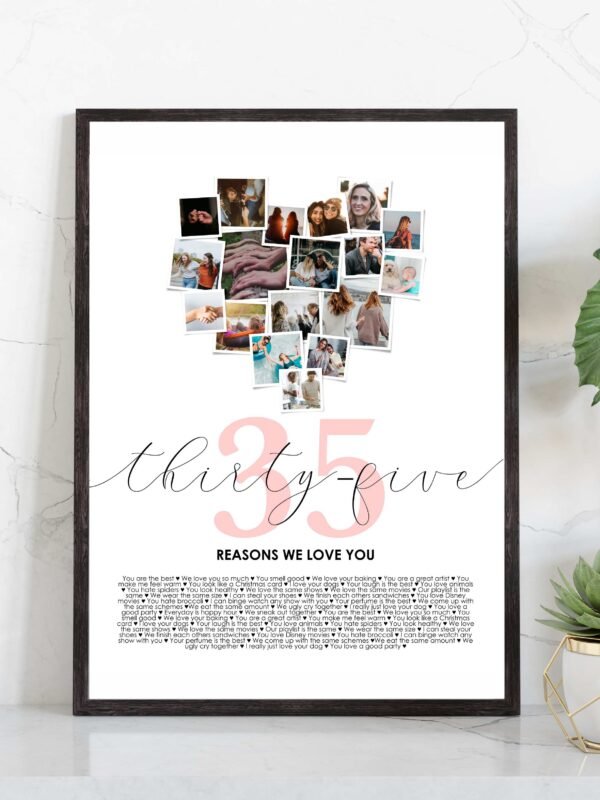 35 reasons we love you print