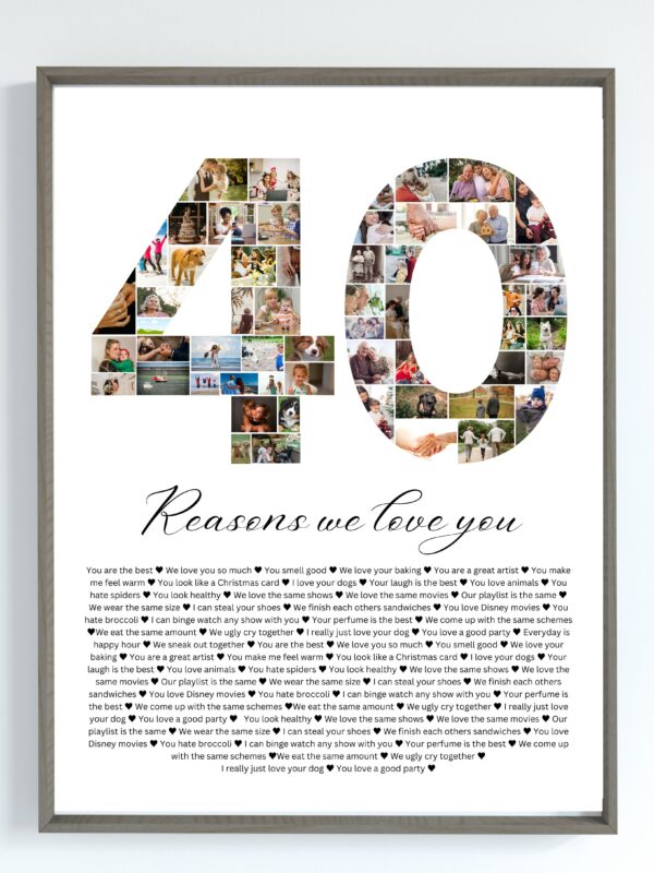 40 reasons we love you