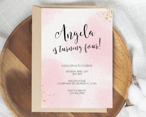 Free Editable Invitation