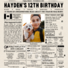 12th Birthday Newspaper Canada