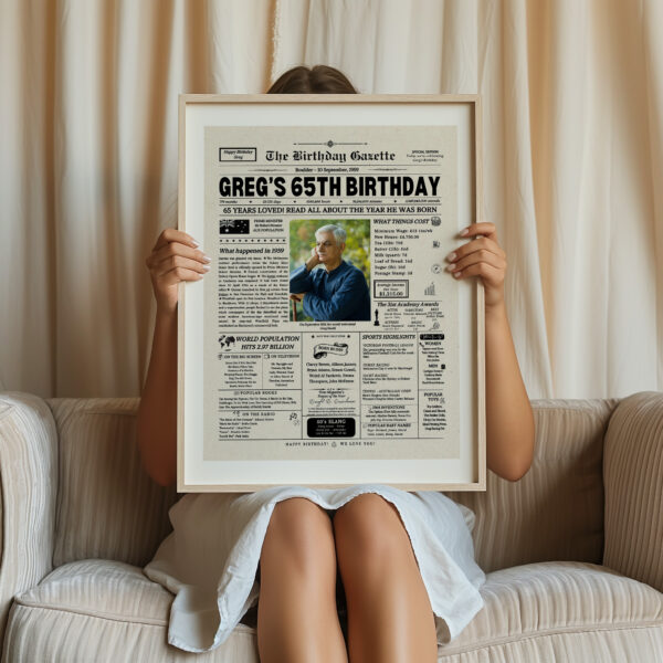 australia birthday newspaper