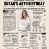 48th birthday newspaper usa