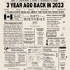3rd Birthday Newspaper Canada